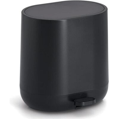 Zeller Present Treteimer Kunststoff Soft Close 6 l 26x22.5x26.5 cm, Abfalleimer, Schwarz Zeller Present Treteimer Kunststoff Soft Close 6 l 26x22.5x26.5 cm, Abfalleimer, Schwarz