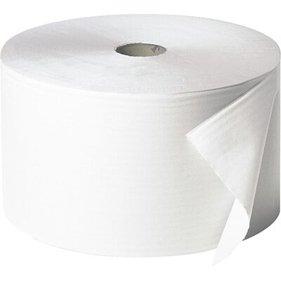 Fripa Putztuchrolle Tissue 2-lagig weiss 950 m 23 x 38 cm, 2500 Abrisse/Rolle, 2 Rollen, Haushaltspapier, Weiss Fripa Putztuchrolle Tissue 2-lagig weiss 950 m 23 x 38 cm, 2500 Abrisse/Rolle, 2 Rollen, Haushaltspapier, Weiss
