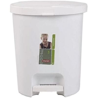 Curver Kurveris Abfalleimer für Pedal 25L weiss (CUR000205), Abfalleimer, Weiss Curver Kurveris Abfalleimer für Pedal 25L weiss (CUR000205), Abfalleimer, Weiss