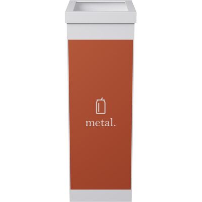 Paperflow Metall-Recyclingbehälter 60L - Innenbereich Paperflow Metall-Recyclingbehälter 60L - Innenbereich