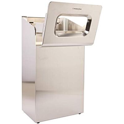 Kimberly-Clark Abfalleimer Professional 60 L Silber, Abfalleimer, Silber Kimberly-Clark Abfalleimer Professional 60 L Silber, Abfalleimer, Silber