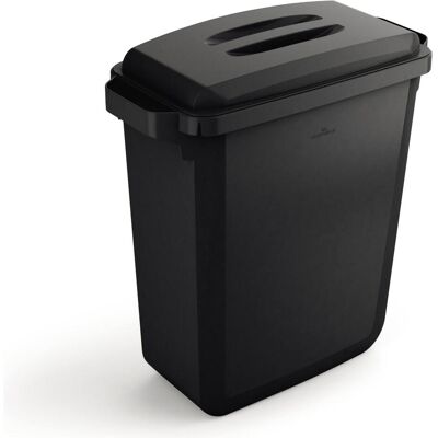 DURABLE Robuster Eco Mülleimer - 60L, Schwarz DURABLE Robuster Eco Mülleimer - 60L, Schwarz