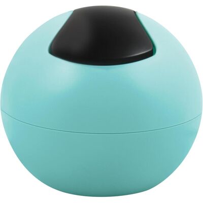 spirella Abfalleimer Bowl Matt Aqua, Abfalleimer, Blau spirella Abfalleimer Bowl Matt Aqua, Abfalleimer, Blau