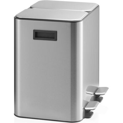 Hjh Office Clean 10, Abfalleimer, Silber Hjh Office Clean 10, Abfalleimer, Silber