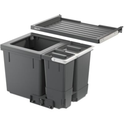 Müllex Kehrichtsystem X60 Basic, Abfalleimer, Grau Müllex Kehrichtsystem X60 Basic, Abfalleimer, Grau