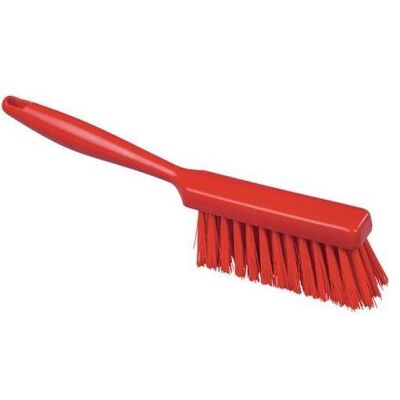 Betra Handfeger 340 mm x 100 mm Rot mediumharte Borsten, Reinigungsutensil, Rot Betra Handfeger 340 mm x 100 mm Rot mediumharte Borsten, Reinigungsutensil, Rot