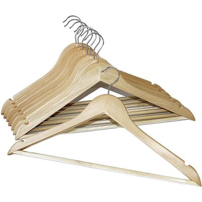 Bürstenmann, Kleiderbügel, Kleiderbügel 45cm 8 Stück Bürstenmann, Kleiderbügel, Kleiderbügel 45cm 8 Stück