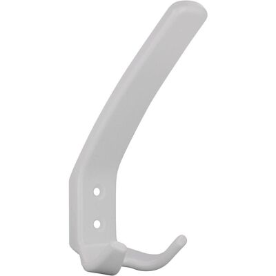 Siro, Kleiderhaken + Wandgarderobe, Huthaken Amun Garderobenhaken Breite 57 mm, Höhe 150 mm, Kunststoff weiss Siro, Kleiderhaken + Wandgarderobe, Huthaken Amun Garderobenhaken Breite 57 mm, Höhe 150 mm, Kunststoff weiss