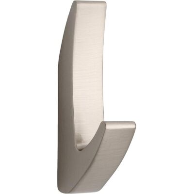 Siro, Kleiderhaken + Wandgarderobe, Haken L= 81 mm LA= 32 mm Edelstahleffekt Siro, Kleiderhaken + Wandgarderobe, Haken L= 81 mm LA= 32 mm Edelstahleffekt
