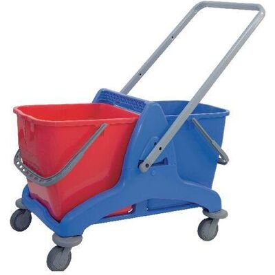 Betra Reinigungswagen 406030 Blau 2 x 25 Liter, Reinigungsutensil, Blau Betra Reinigungswagen 406030 Blau 2 x 25 Liter, Reinigungsutensil, Blau