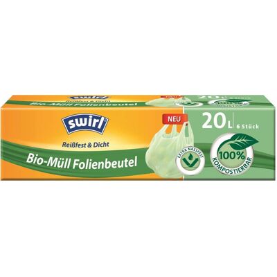 Swirl Müllsack, Abfallsack, Grün Swirl Müllsack, Abfallsack, Grün