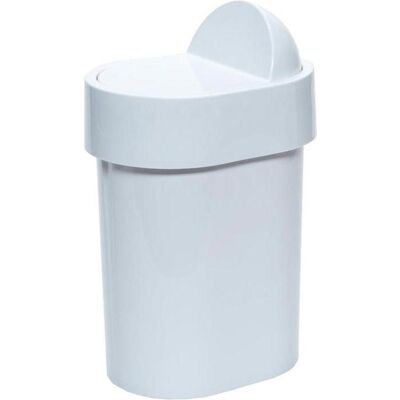 Gedy TRASH BIN JUNIOR 8009 02 4,8 L WHITE, Abfalleimer, Weiss Gedy TRASH BIN JUNIOR 8009 02 4,8 L WHITE, Abfalleimer, Weiss