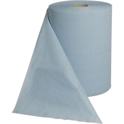 Katrin K-Rolle, blau, 2-lagig, 38 x 36 cm, 1000 Blatt, Haushaltspapier, Blau Katrin K-Rolle, blau, 2-lagig, 38 x 36 cm, 1000 Blatt, Haushaltspapier, Blau