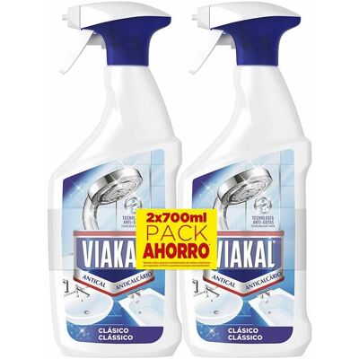 Viakal, Bodylotion, Antical Spray Lot 2 X 700 Ml - Effektiver Oberflächenreiniger (700 ml) Viakal, Bodylotion, Antical Spray Lot 2 X 700 Ml - Effektiver Oberflächenreiniger (700 ml)