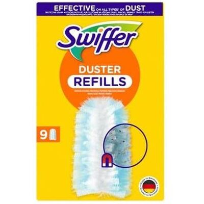 Swiffer Duster Refill, 9 Brush, Reinigungsutensil, Blau Swiffer Duster Refill, 9 Brush, Reinigungsutensil, Blau