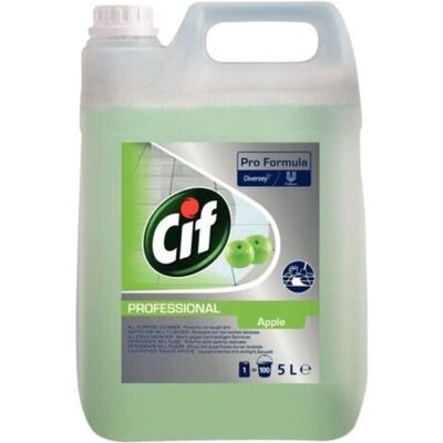 Cif Allzweckreiniger Professional Fliesen Laminat Kunststoff Keramik Apfel 6 Kanister Kunststoff 6l, Reinigungsmittel, Weiss Cif Allzweckreiniger Professional Fliesen Laminat Kunststoff Keramik Apfel 6 Kanister Kunststoff 6l, Reinigungsmittel, Weiss