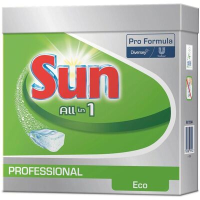 Diversey Opvasketabs Sun Pro Eco All In 1, aeske a 100 stk., Geschirrspülmittel Diversey Opvasketabs Sun Pro Eco All In 1, aeske a 100 stk., Geschirrspülmittel