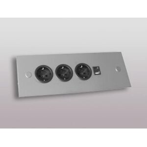 Thebo, Steckdosenleiste, Energie-Ecksäule ST 3007/320/3 in Edelstahl mit USB A u. C/Ecksteckdosen/Steckdosenleiste/Stec (3x) Thebo, Steckdosenleiste, Energie-Ecksäule ST 3007/320/3 in Edelstahl mit USB A u. C/Ecksteckdosen/Steckdosenleiste/Stec (3x)