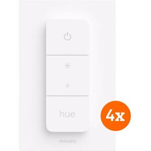 Philips Lichtschalter + Storenschalter, Hue Draadloze dimmer 4-pack Philips Lichtschalter + Storenschalter, Hue Draadloze dimmer 4-pack