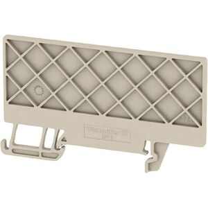 Weidmüller, Zubehör Elektroinstallation, Trennwand Klemmen 75.51mm x 45.15mm dunkelbeige APP 2 Weidmüller, Zubehör Elektroinstallation, Trennwand Klemmen 75.51mm x 45.15mm dunkelbeige APP 2