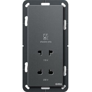 Gira, Zubehör Schalterprogramm, Rasiersteckd. 115-230 V System 55 282028 Gira, Zubehör Schalterprogramm, Rasiersteckd. 115-230 V System 55 282028