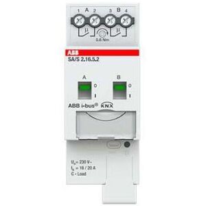 ABB Modell SA/S2.16.5.2 2-Kanal 16A Schaltaktor - Schaltaktor ABB Modell SA/S2.16.5.2 2-Kanal 16A Schaltaktor - Schaltaktor