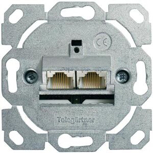 Telegärtner, Steckdose, AMJ45 8/8 Up/0 Cat.5e o. Telegärtner, Steckdose, AMJ45 8/8 Up/0 Cat.5e o.