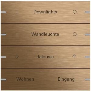 Gira, Zubehör Schalterprogramm, Wippenset 4f indiv. Tastsens.4 TS4 503438 Gira, Zubehör Schalterprogramm, Wippenset 4f indiv. Tastsens.4 TS4 503438