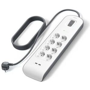 Belkin Steckdosenleiste, Steckdosenleiste 8-fach 2 Meter Netzkabel BSV804vf2M-V2 (8x, CEE 7/4, USB-A, 2 m) Belkin Steckdosenleiste, Steckdosenleiste 8-fach 2 Meter Netzkabel BSV804vf2M-V2 (8x, CEE 7/4, USB-A, 2 m)