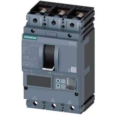 Siemens - 3VA2225-7JQ32-0AA0 - 3P - 250A - 690V - Leistungsschalter Siemens - 3VA2225-7JQ32-0AA0 - 3P - 250A - 690V - Leistungsschalter