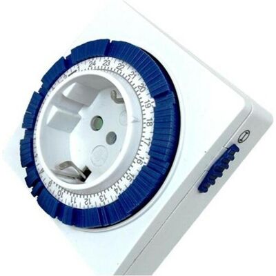 Silver Electronics 49402 Blau Weiß Timer - Elektrischer Timer Silver Electronics 49402 Blau Weiß Timer - Elektrischer Timer