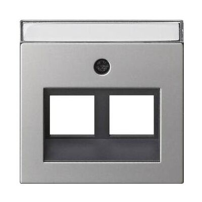 Gira 2640600 Edelstahl Modular-Jack-Schalterzubehör - IP20 Gira 2640600 Edelstahl Modular-Jack-Schalterzubehör - IP20