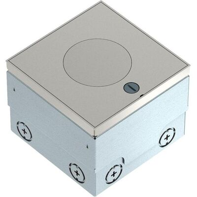 OBO - UDHOME2 VT2 - Tubus - Square - Floor socket OBO - UDHOME2 VT2 - Tubus - Square - Floor socket