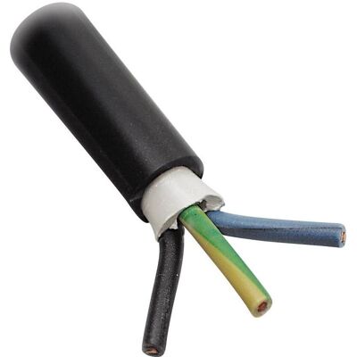 BKL Electronic 071029/20 Schwarzes Fixkabel - Kabel BKL Electronic 071029/20 Schwarzes Fixkabel - Kabel