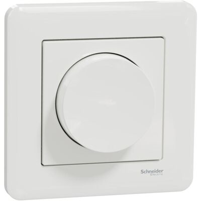 Schneider Electric WDE008303 Weiß Dimmer - Unterstützt LED, 370W Schneider Electric WDE008303 Weiß Dimmer - Unterstützt LED, 370W