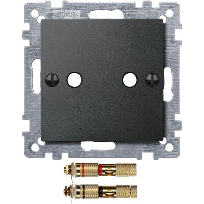 Merten - 469314 - Anthrazit - 73x73x15 mm - Wall plate Merten - 469314 - Anthrazit - 73x73x15 mm - Wall plate