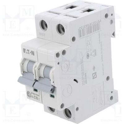 Eaton Schutzschalter, Leistungsschalter 2P C 10A 6kA AC xPole Home HN-C10/2 194869 Eaton Schutzschalter, Leistungsschalter 2P C 10A 6kA AC xPole Home HN-C10/2 194869