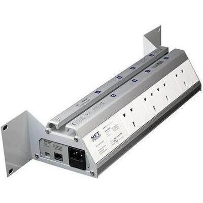 Anel, Steckdosenleiste, NET-PwrCtrl POWER 19" UK (8x, CEE 7/3, 1.80 m) Anel, Steckdosenleiste, NET-PwrCtrl POWER 19" UK (8x, CEE 7/3, 1.80 m)