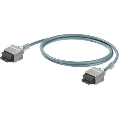 Weidmüller IE-CSPD5US0100VAPVAP-X Graues Stromkabel - Power Cord Weidmüller IE-CSPD5US0100VAPVAP-X Graues Stromkabel - Power Cord