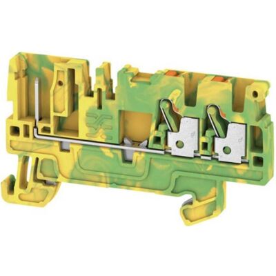 Weidmüller Erdungsklemme - Langlebiger Schutzkontakt - 5.1 mm - Grün, Gelb Weidmüller Erdungsklemme - Langlebiger Schutzkontakt - 5.1 mm - Grün, Gelb