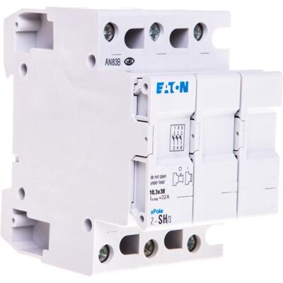 Eaton Z-sh/3 Sicherungsschalter - Trennbar 10x38mm, 3P, Industrie Eaton Z-sh/3 Sicherungsschalter - Trennbar 10x38mm, 3P, Industrie