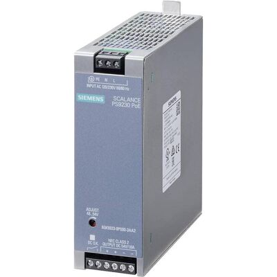 Siemens Netzteil - 54V/1.6A - DIN-Schiene - PoE Siemens Netzteil - 54V/1.6A - DIN-Schiene - PoE