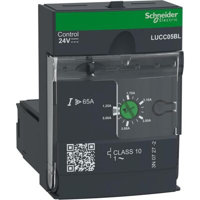 Schneider Electric LUCC05BL - Motorsteuerung 24VDC, 1,25-5A, IP20 Schneider Electric LUCC05BL - Motorsteuerung 24VDC, 1,25-5A, IP20