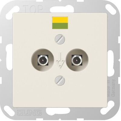 JUNG A565-2 Potential-Ausgl.Steckdose - Elektrosteckdose JUNG A565-2 Potential-Ausgl.Steckdose - Elektrosteckdose