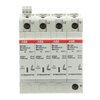 ABB OVRT23N40-275PT - Überspannungsschutz - Typ2 3P+N - 20kA ABB OVRT23N40-275PT - Überspannungsschutz - Typ2 3P+N - 20kA