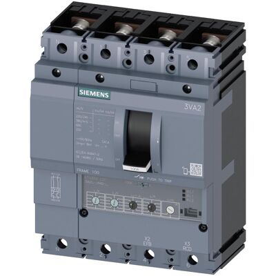 Siemens 3VA2010-5HN42-0AA0 100A 4P Leistungsschalter Siemens 3VA2010-5HN42-0AA0 100A 4P Leistungsschalter