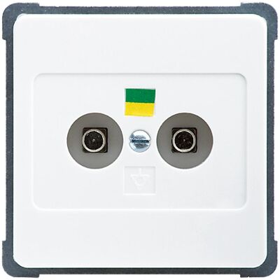 Elso - 216104 - Weiß - 16A 250V - Unterputzsteckdosen-Einsatz Elso - 216104 - Weiß - 16A 250V - Unterputzsteckdosen-Einsatz