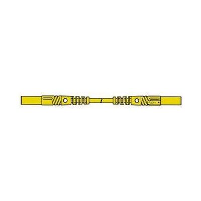 Hirschmann Messleitung, BERÜHRUNGSSICHERE UMSPRITZTE MESSLEITUNG 25cm, Ø 4mm / GELB (MLB/GG-SH 25/1) Hirschmann Messleitung, BERÜHRUNGSSICHERE UMSPRITZTE MESSLEITUNG 25cm, Ø 4mm / GELB (MLB/GG-SH 25/1)