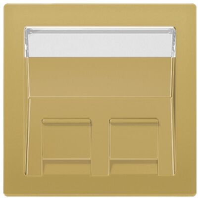 JUNG - ME569-30BFPLC-L - Brass - 30° - Abdeckung JUNG - ME569-30BFPLC-L - Brass - 30° - Abdeckung