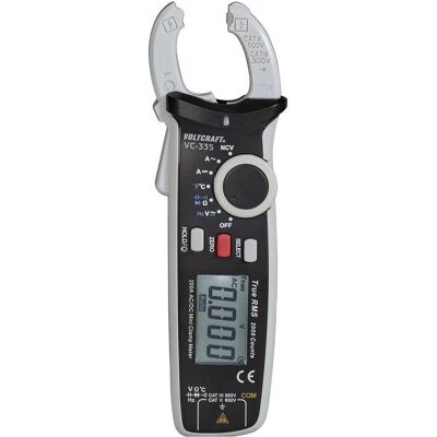 Voltcraft, Multimeter, AC/DC Mini ZangenDigitalmultimeter VC335 (CAT II 600V, CAT III 300V, Zangenstrommesser) Voltcraft, Multimeter, AC/DC Mini ZangenDigitalmultimeter VC335 (CAT II 600V, CAT III 300V, Zangenstrommesser)